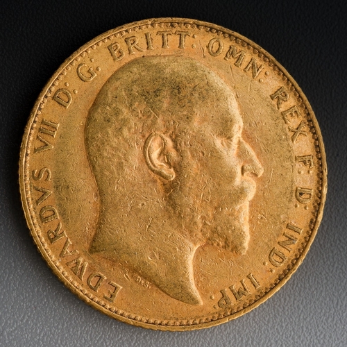 787 - 1908 gold full sovereign