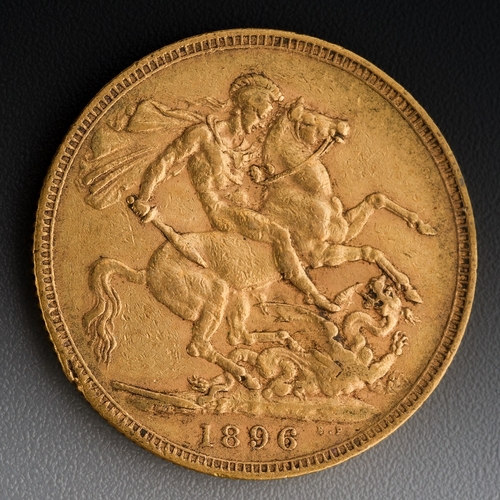 795 - 1896 gold full sovereign