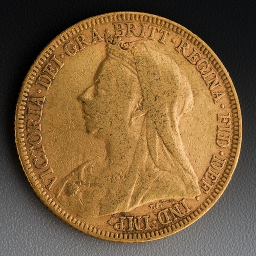 795 - 1896 gold full sovereign