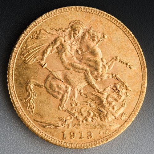 853 - 1913 gold full sovereign