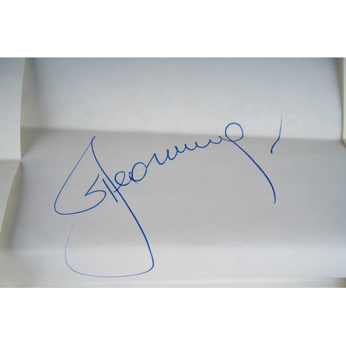 417 - Collection of 6 x Alexi Leonov autographs on paper. Obtained by the vendor who spoke with him in Mos... 