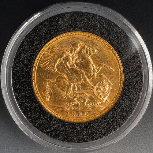 962 - Gold Sovereign dated 1900