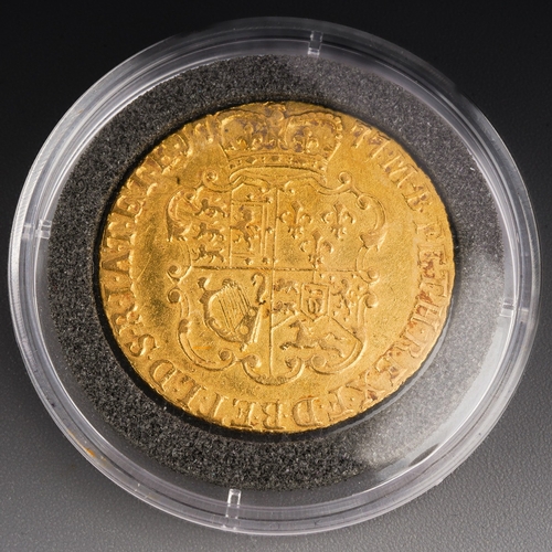 966 - George III gold guinea, undated