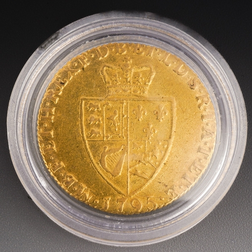 970 - George III 1795 gold full guinea coin