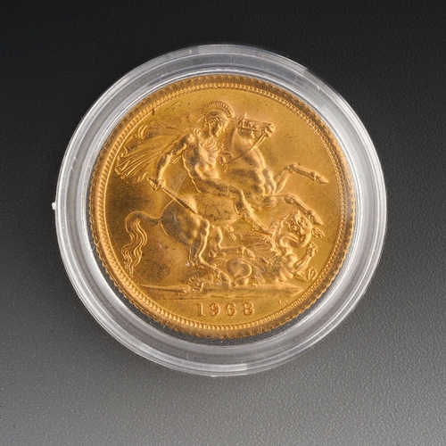 982 - Gold 1968 Sovereign