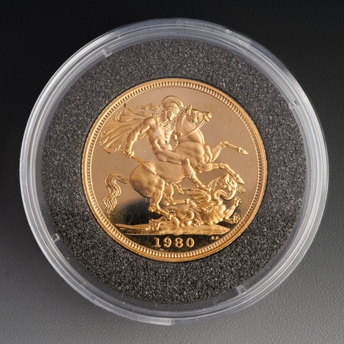 984 - Gold 1980 sovereign