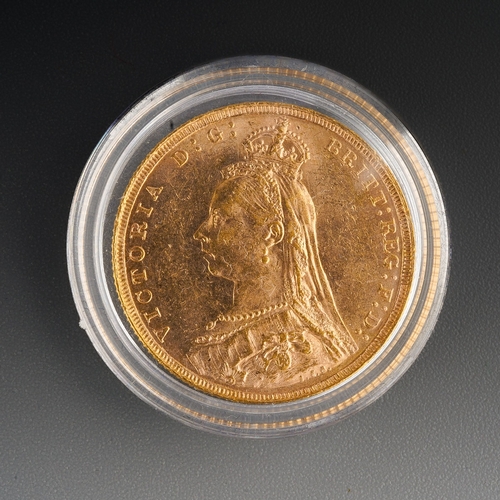 987 - Gold 1891 sovereign