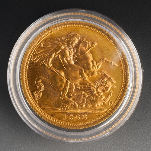 988 - Gold 1968 sovereign