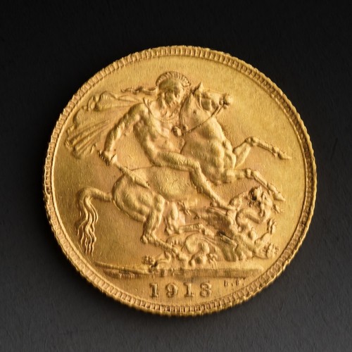 866 - A George V 1913 gold sovereign