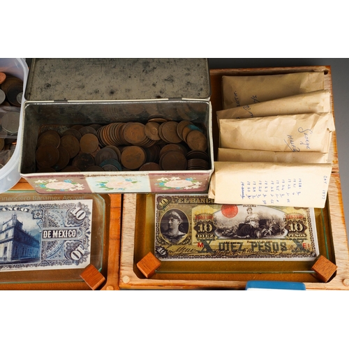 720 - Coins, A collection of assorted loose and cased GB and World coins, mostly comprising commemorative ... 