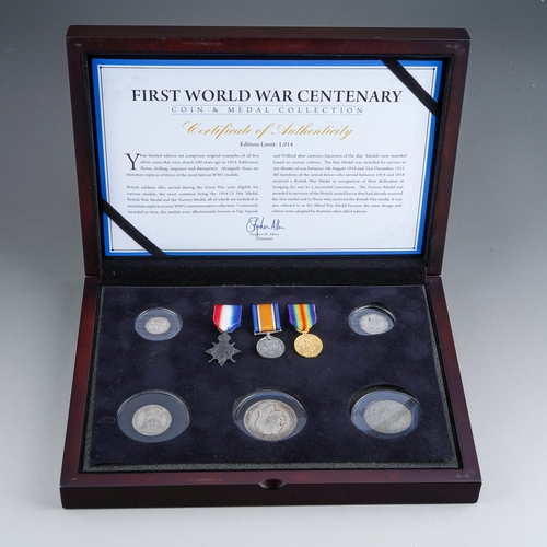 888 - A boxed Westminster Collection 'First World War Centenary' Coin collection, one of 1,914 issued, com... 