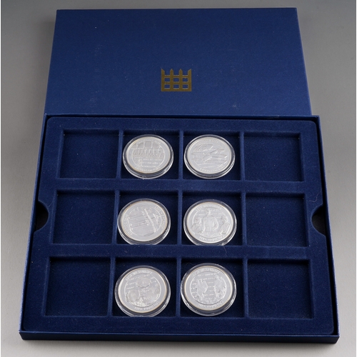 889 - A 2020 silver proof triple coin commemorative set, 'The 80th Anniversary of the Battle of Britain', ... 