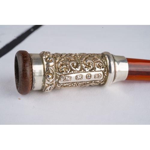 oscar wilde cigarette case Oscar Wilde Interest: a late Victorian silver mounted cigarette holder,  embossed with foliate scroll