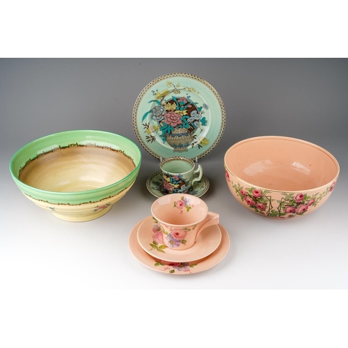 A group of Clarice Cliff potter to include: 1. 