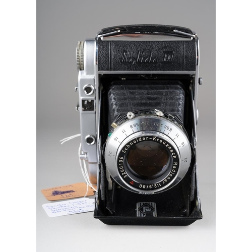 A Franka Solida III camera. U/RF. Synchro Compur 1-500 shutter