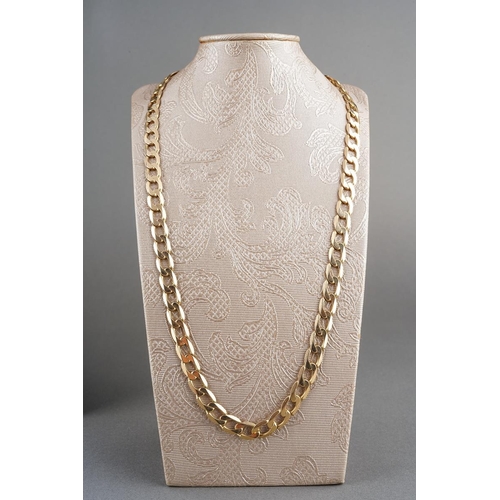 23 - 9 ct gold large chain, approx. 52 cm long, approx. gross weight 30.5g