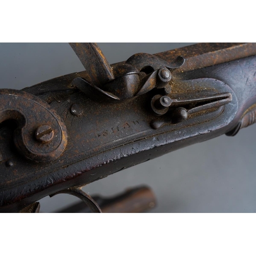 392 - A Pair of Flint Lock Pistols by Shaw

Length 7.5inches each, engraved with the makers name of ‘Shaw’... 