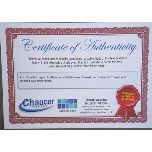 372 - Alan Bean/Space: a signed 