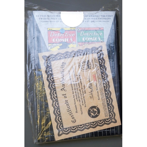 380 - Kane, Bob: Batman Archives Volume I, Archive Editions, 1997 signed by the author, LE 90/525 with Cer... 