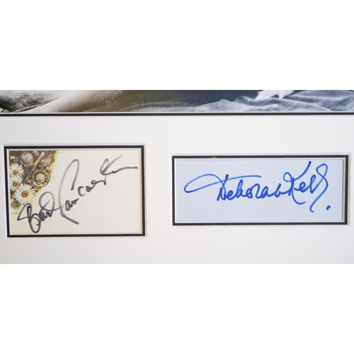 382 - Autograph: black and white [14x13] photograph 0f Burt Lancaster and Deborah Kerr 