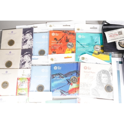 396 - Three Westminster limited edition D-Day 75th Anniversary UK coin covers, 17 x £2 Brilliant Uncircula... 