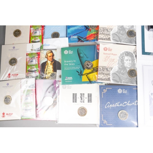 396 - Three Westminster limited edition D-Day 75th Anniversary UK coin covers, 17 x £2 Brilliant Uncircula... 