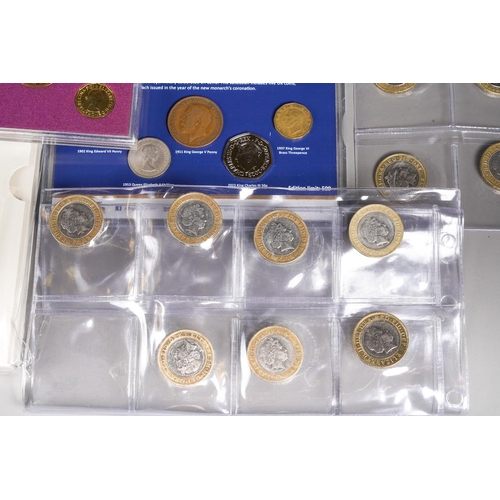 397 - Seven Royal Mint United Kingdom Brilliant Uncirculated Definitive Coin Sets, 2 x 2021, 2 x 2022, 1 x... 