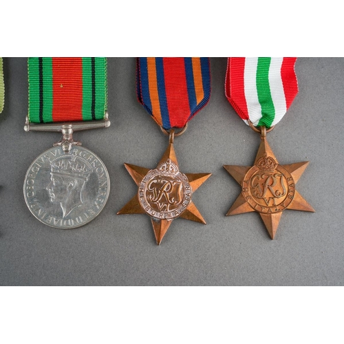 21 - WW2 British Campaign Medal collection comprising of France & Germany Star, Atlantic Star, Italy Star... 