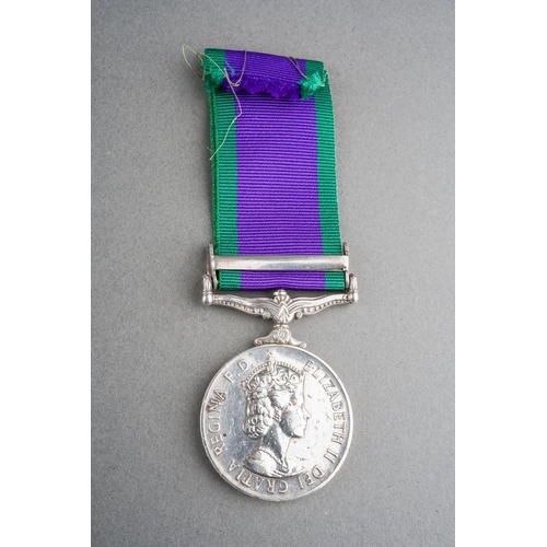 28 - ERII General Service Medal with South Arabia Clasp to J 427143 LAC ADM Drummond, RAF. Complete with ... 