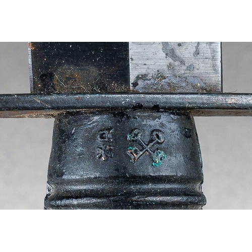 40 - Post War British 3rd Pattern F-S Fighting Knife with double edged blade 172mm in length. Thin post w... 