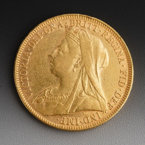 162 - A Queen Victoria old head full Sovereign, 1894