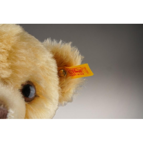 480 - A circa 1980s Growling Steiff Brummbar teddy bear. Growls when tilted, with moveable joints. Comes w... 