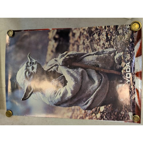 368 - An extensive collection of Film quad and smaller colour Film promotional posters some vintage mainly... 