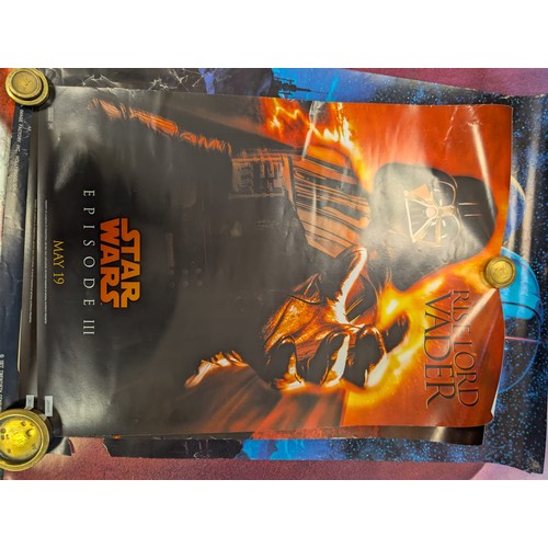 368 - An extensive collection of Film quad and smaller colour Film promotional posters some vintage mainly... 