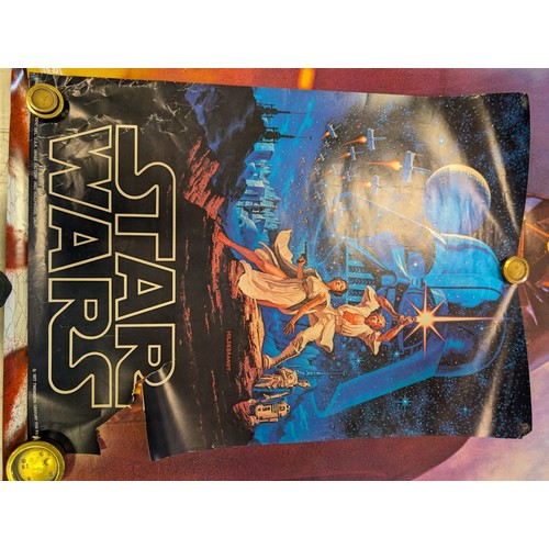 368 - An extensive collection of Film quad and smaller colour Film promotional posters some vintage mainly... 