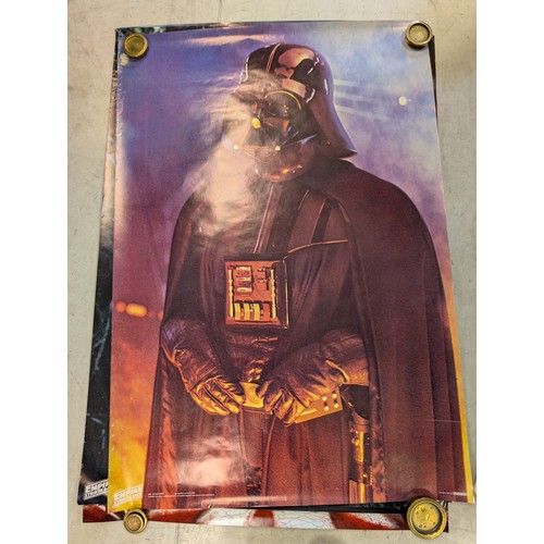 368 - An extensive collection of Film quad and smaller colour Film promotional posters some vintage mainly... 