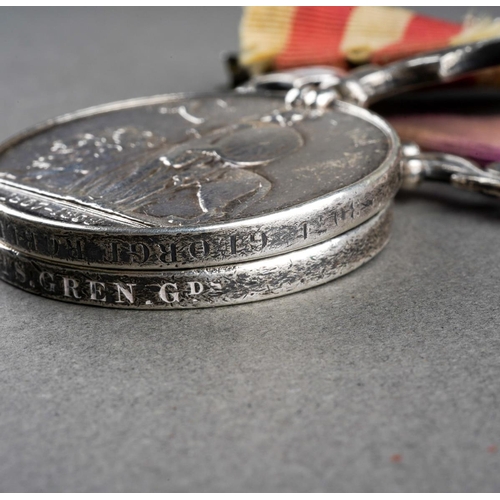 15 - Indian Mutiny and LSGC Pair

Indian Mutiny no bar, correctly impressed 3071 George Roberts 70th Regt... 