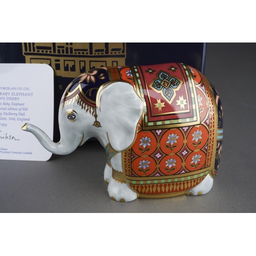 283 - A boxed Royal Crown Derby limited edition 
