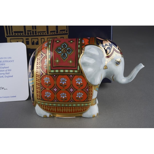 283 - A boxed Royal Crown Derby limited edition 