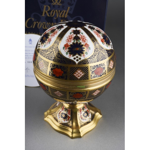 284 - A boxed Royal Crown Derby limited edition 1128 Imari 