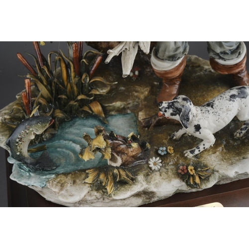 296 - A Capodimonte porcellane principe figure 