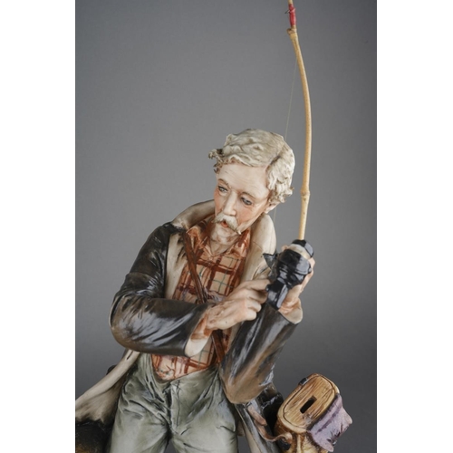 296 - A Capodimonte porcellane principe figure 
