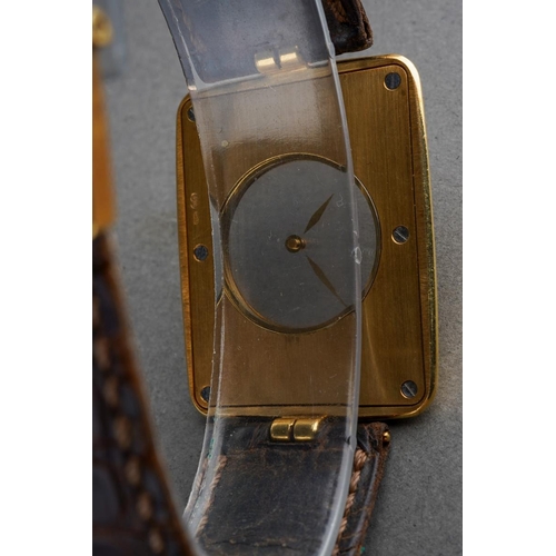 1023 - A Rare Vintage Omega 18ct gold Ultra Thin 