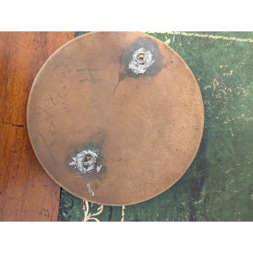 20 - A Great War Memorial Plaque to John Ducklin. 
Memorial Plaque – John Ducklin
Condition GVF, at some ... 