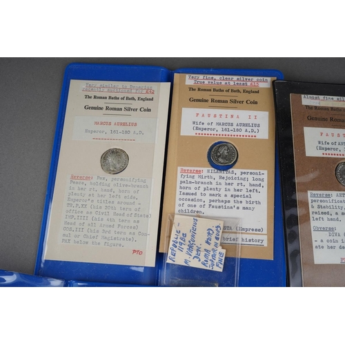 330 - A collection of Roman style coins to include very fine silver Denarius. Very well-defined Sestertius... 