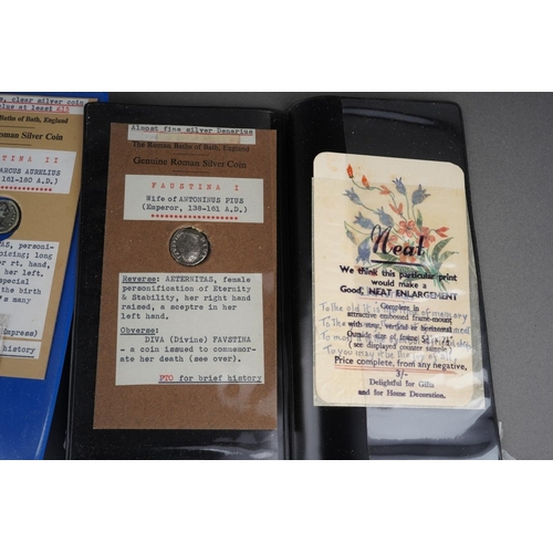 330 - A collection of Roman style coins to include very fine silver Denarius. Very well-defined Sestertius... 