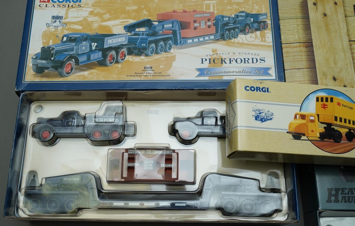 A collection of assorted Corgi toys - Corgi Classic Heavy Haulage ...