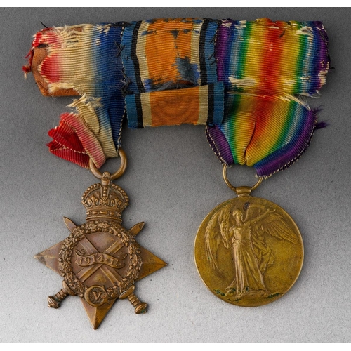 238 - WW1 British 1914-15 Star and Victory Medal to 40401 Gunner W Kenny, Royal Garrison Artillery