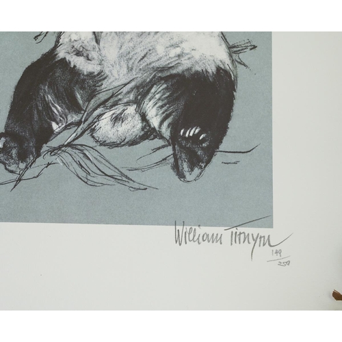 391 - 3 William Timyn (Austrian, 1903-1990) Limited edition World Wild LIfe Fund prints published by Godol... 