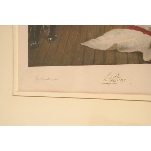 399 - AFTER THOMAS DAVIDSON, (Act. 1863-1903, BRITISH)
Nelson's Last Signal at Trafalgar, hand coloured pr... 